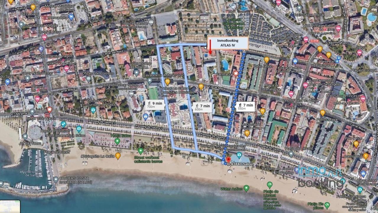 Atlas, Climatizado, Piscina, Pk Y Cerca De La Playa Salou Eksteriør bilde